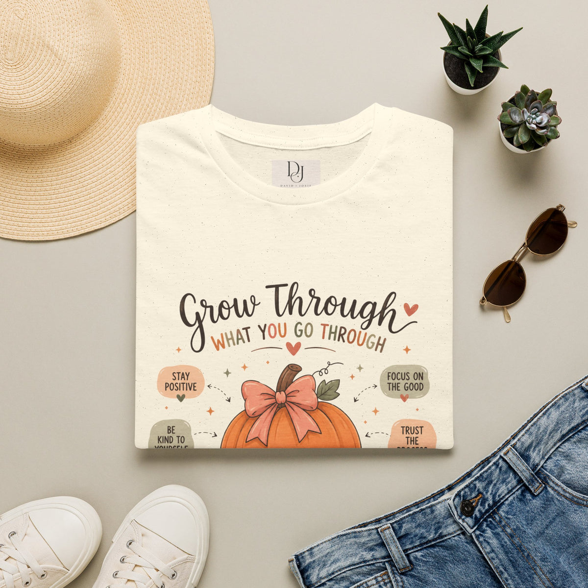 Grow Through — You’re Doing Great Fall Tee