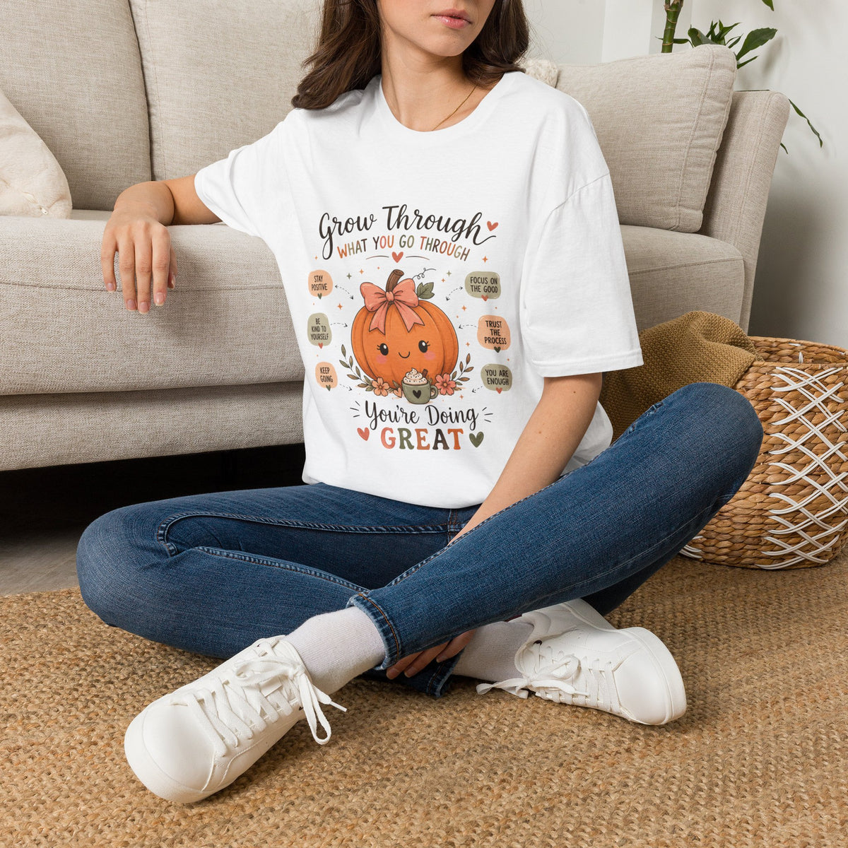 Grow Through — You’re Doing Great Fall Tee