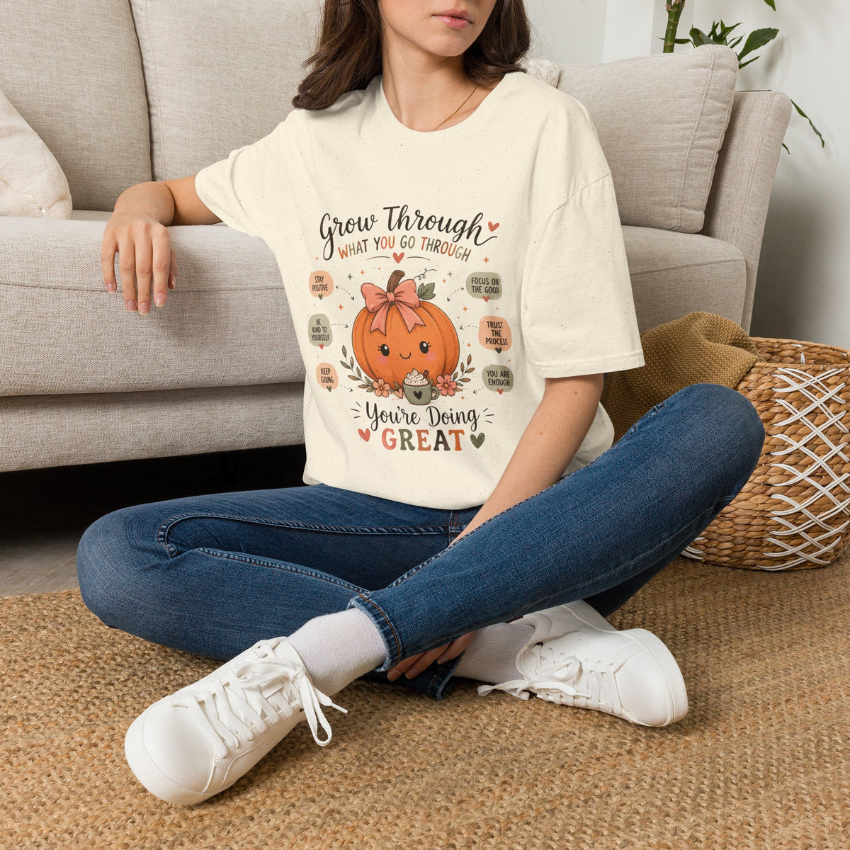Grow Through — You’re Doing Great Fall Tee