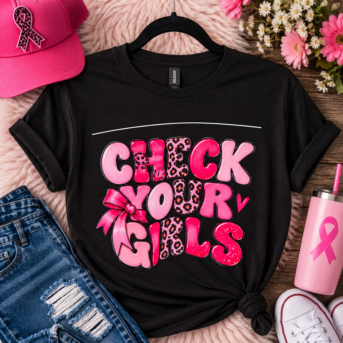 CHECK YOUR GIRLS TEE